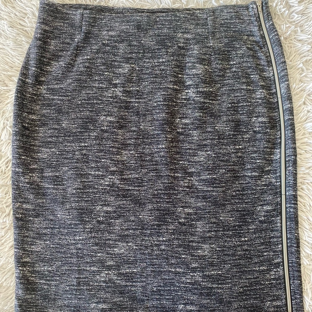Elegant Gray Skirt